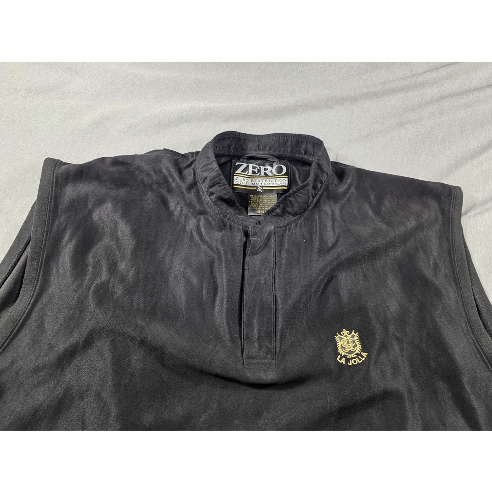 Zero Restriction Microfiber‎ Pullover Vest Black … - image 2